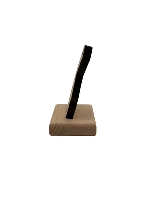 Segnaposto Mannaia Mini in legno con numerazione tavolo - immagine 3