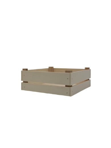 Cassetta in legno di pioppo 18×18×h7 cm – confezione regalo e presentazione