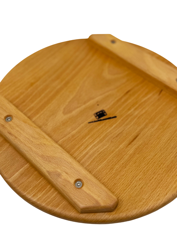 Contenitore copri vivande con base in faggio massello Ø31 cm e campana impilabile - immagine 3
