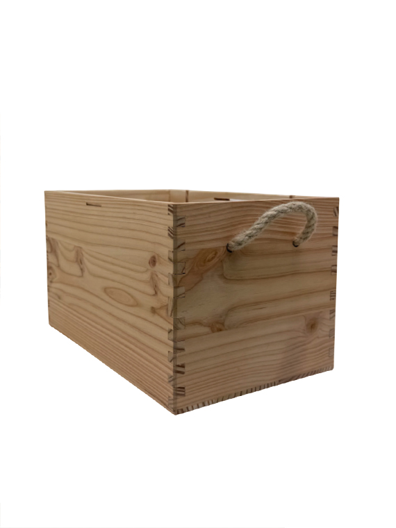 Cassetta vino in legno 4 posti bottiglia 75 cl con coperchio ad incastro e cintura di chiusura – personalizzabile - immagine 4