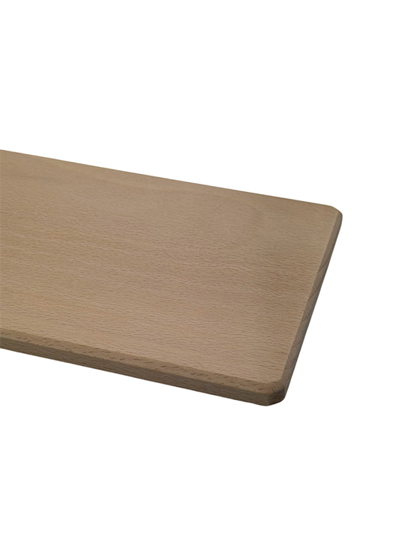 Tagliere lungo da presentazione in legno di faggio massello 45×13×1,2 cm - immagine 4