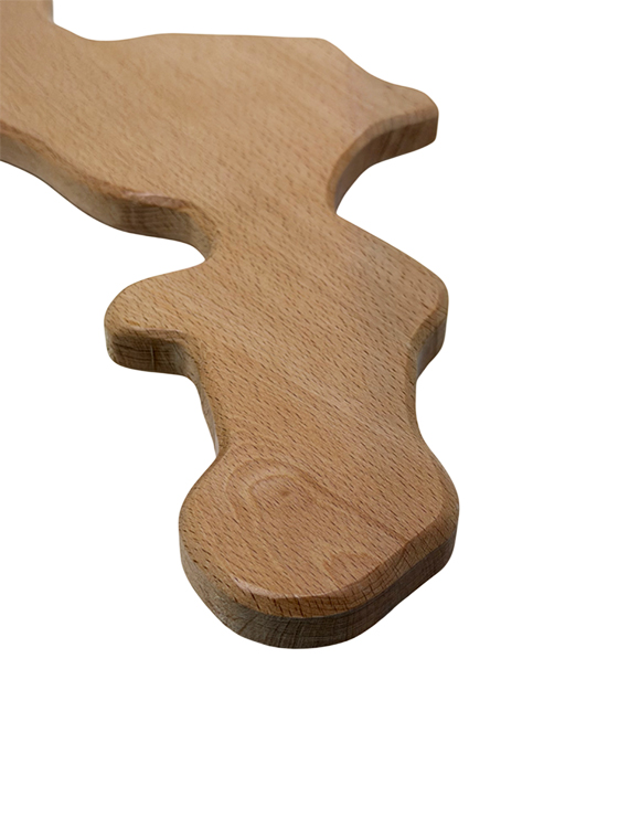 Tagliere Calabria in legno di faggio massello - immagine 2