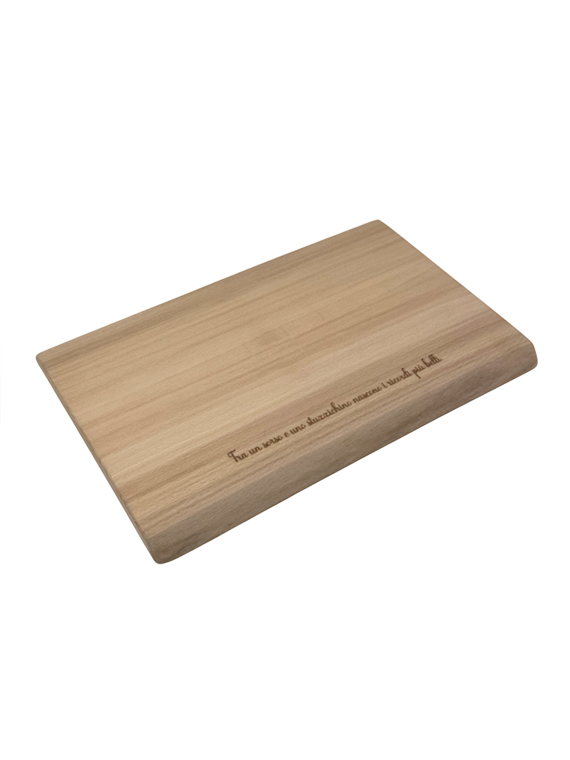 Tagliere da presentazione in legno di faggio massello 40×20 cm - immagine 2