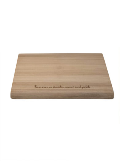 Tagliere da presentazione in legno di faggio massello 40&times;20 cm