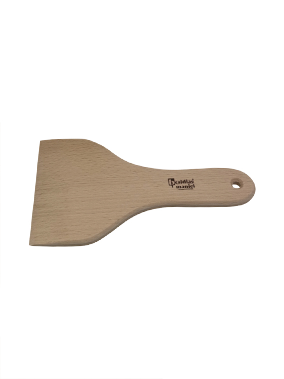 Spatolina per pasta in legno di faggio massello L21 x P12 cm - immagine 4