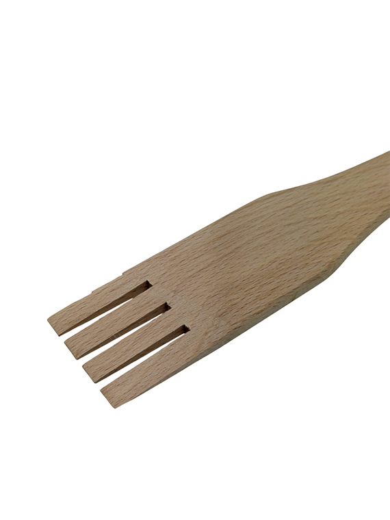 Forchettone cucina in legno di faggio massello - immagine 3