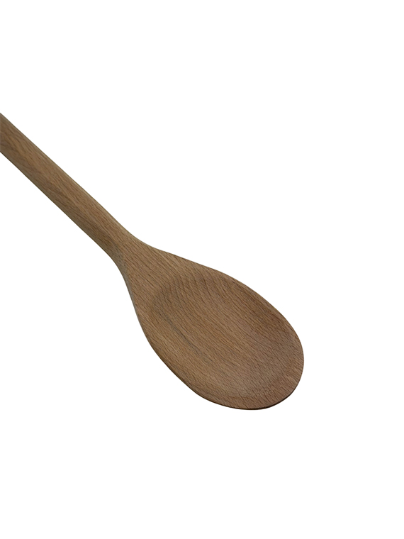 Cucchiaio da cucina in legno di faggio massello - immagine 3