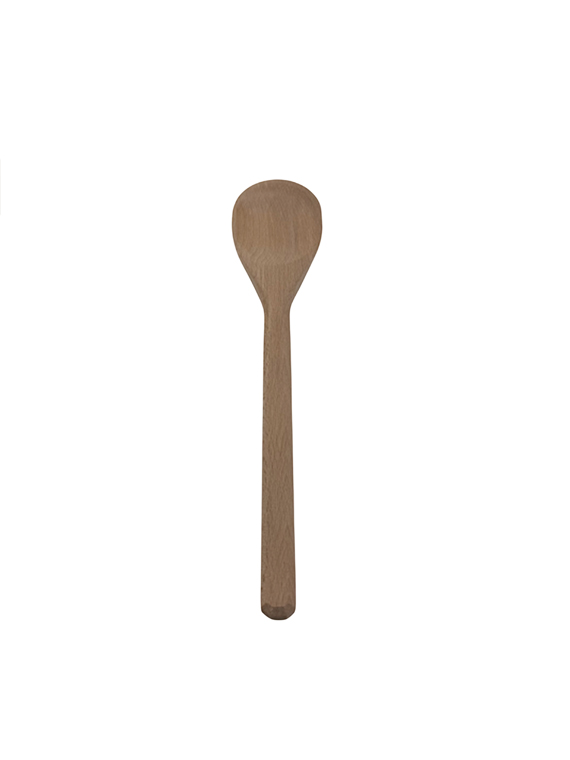 Cucchiaio da cucina in legno di faggio massello - immagine 2