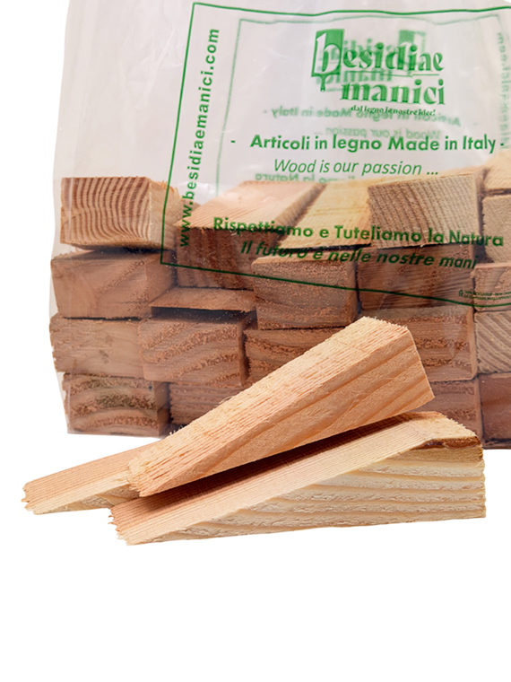 Cunei in legno di Douglas per edilizia – confezione da 40 pezzi - immagine 3