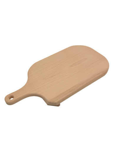 Tagliere professionale in legno di faggio massello L48xP24 cm per servizio pinsa romana