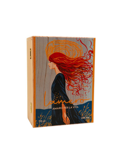 Cofanetto in legno con apertura a cerniera e alloggio interno – packaging premium